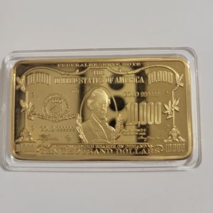 Us dollar challenge gold bar